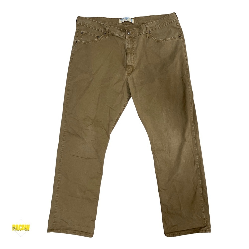Men’s Wrangler Straight‎ Fit Flex Khaki Pants